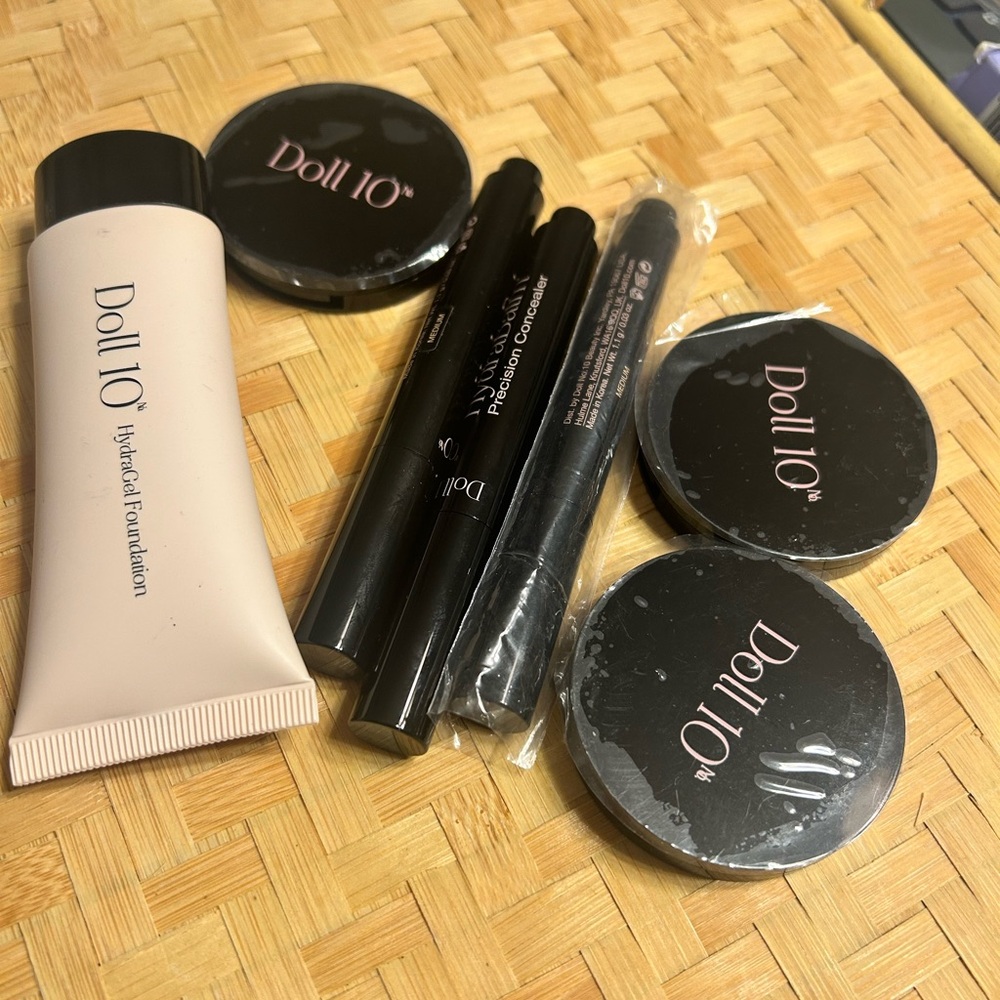 Doll10 Precision Concealer, Foundation and Blush Set